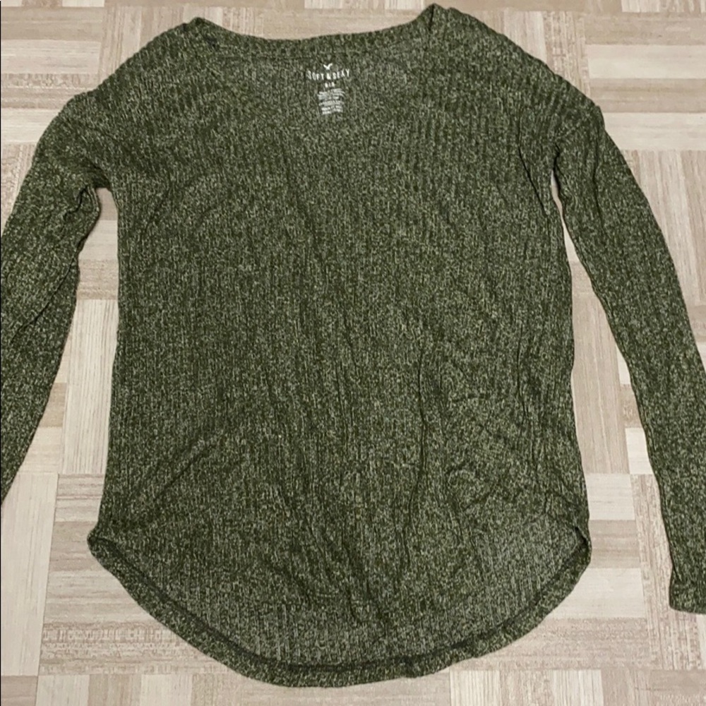 Dark green long sleeve